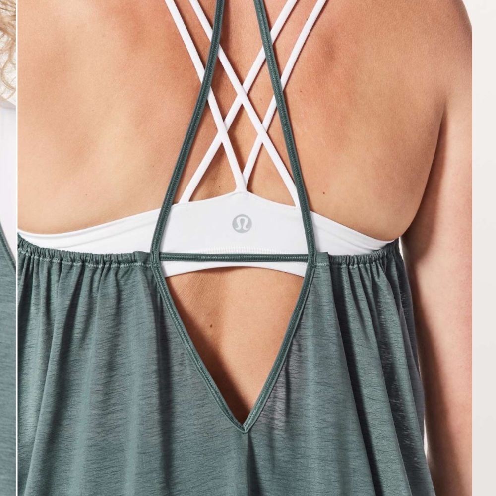 Lululemon‎ Tighten Up Tank Sea Steel Green - Picture 3 of 9